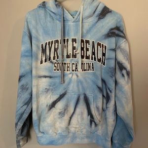 Myrtle Beach tie-dye hoodie